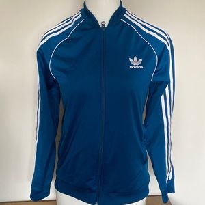 Adidas track zip up